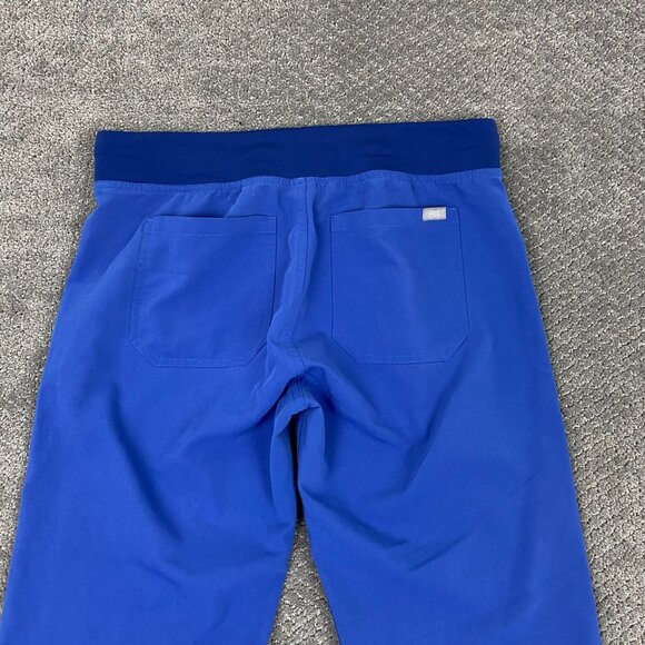 Figs Livingston Scrub Pants Women's Small Blue Technical Collection T21003 - Picture 4 of 12